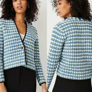 Ann Taylor Tweed Style cardigan